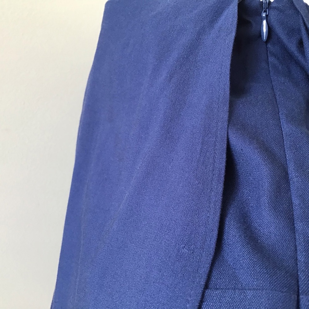 Dress 12 NWT $159 tag Ocean Blue One Shoulder Antonio M - Picture 8 of 10